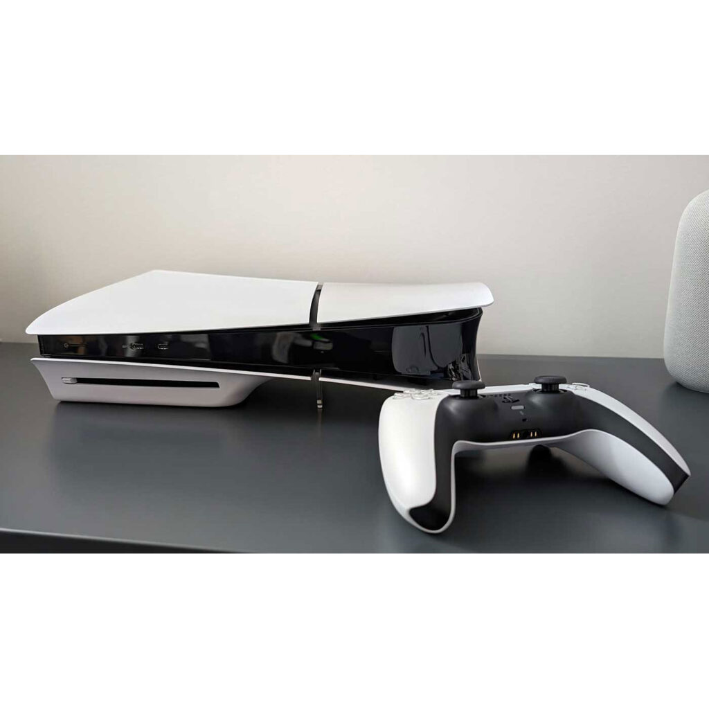 کنسول بازی سونی مدل PlayStation 5 Slim ظرفیت یک ترابایت ریجن 2016A اروپا به همراه دسته اضافی