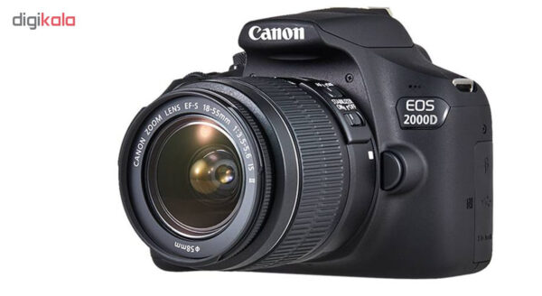دوربین دیجیتال کانن مدل EOS 2000D به همراه لنز 18-55 میلی متر IS II