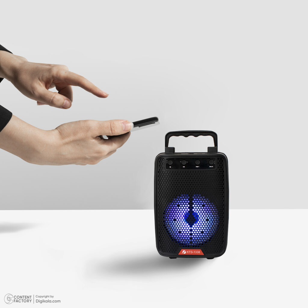 اسپیکر بلوتوثی قابل حمل کی تی اس مدل kts-1338 3 اسپیکر بلوتوثی قابل حمل کی تی اس مدل kts-1338