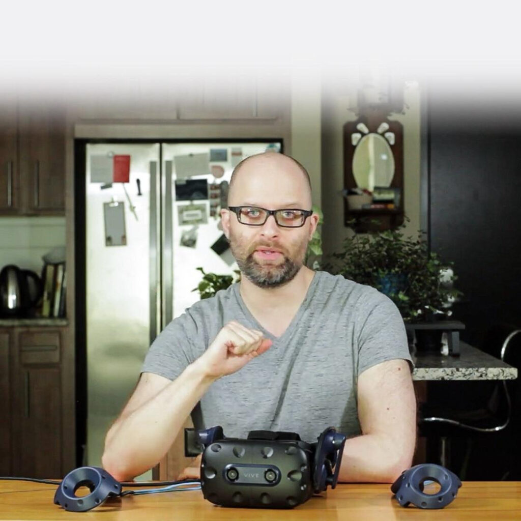 عینک واقعیت مجازی وایو مدل HTC pro 2 مجموعه 5 عددی 3 عینک واقعیت مجازی وایو مدل HTC pro 2 مجموعه 5 عددی