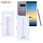 محافظ صفحه نمایش و پشت گوشی بوف مدل HgM15 مناسب برای گوشی موبایل سامسونگ Galaxy Note 8