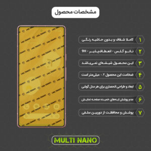 محافظ صفحه نمایش مولتی نانو مدل X-S1N مناسب برای گوشی موبایل گوگل Pixel 7A