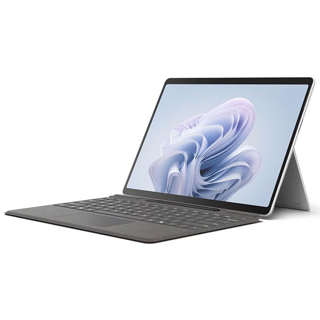 تبلت 13 اینچی مایکروسافت مدل Surface Pro 10-Core Ultra 7 165U ظرفیت 512 گیگابایت و رم 16 گیگابایت به همراه کیبورد Surface Pro Copilot و قلم Slim Pen 2