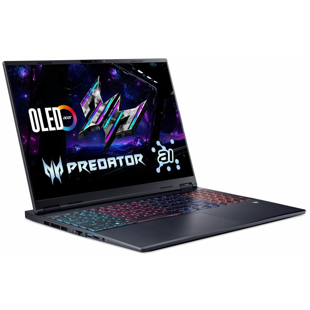 لپ تاپ 16 اینچی ایسر مدل Predator Helios Neo 16S AI PHN16S-71-98RF-Core Ultra 9 275HX-32GB DDR5 6400MHz-1TB SSD-RTX5070Ti 12GB-OLED QHD 240Hz-W