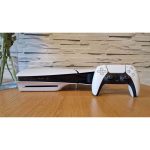 کنسول بازی سونی مدل PlayStation 5 Slim ظرفیت یک ترابایت ریجن 2016A اروپا به همراه دسته اضافی و پایه شارژر و هدست Elite