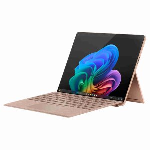 تبلت 13 اینچی مایکروسافت مدل Surface Pro 11-Snapdragon X Elite OLED ظرفیت 1 ترابایت و رم 16 گیگابایت به همراه کیبورد Surface Pro Copilot و قلم Slim Pen 2
