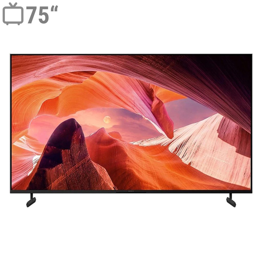 تلویزیون ال ای دی هوشمند سونی مدل KD-75X80L سایز 75 اینچ