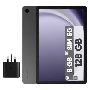 تبلت 11 اینچ سامسونگ مدل Galaxy Tab A9 Plus 5G ظرفیت 128 گیگابایت و رم 8 گیگابایت به همراه شارژر