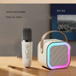 اسپیکر بلوتوثی مدل K12 همراه دو میکروفون بی سیم