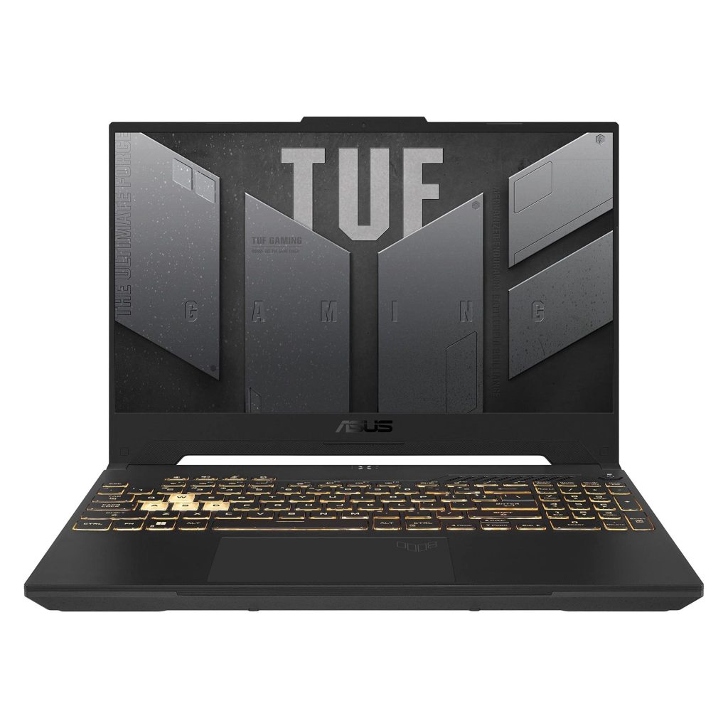 لپ تاپ 15.6 اینچی ایسوس مدل TUF Gaming F15 FX507ZC4-HN132-i7 12700H-16GB DDR4 3200MHz-1TB SSD-RTX3050 4GB-FHD 144Hz