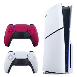 کنسول بازی سونی مدل PlayStation 5 Slim ظرفیت یک ترابایت ریجن 2016A اروپا به همراه دسته اضافی