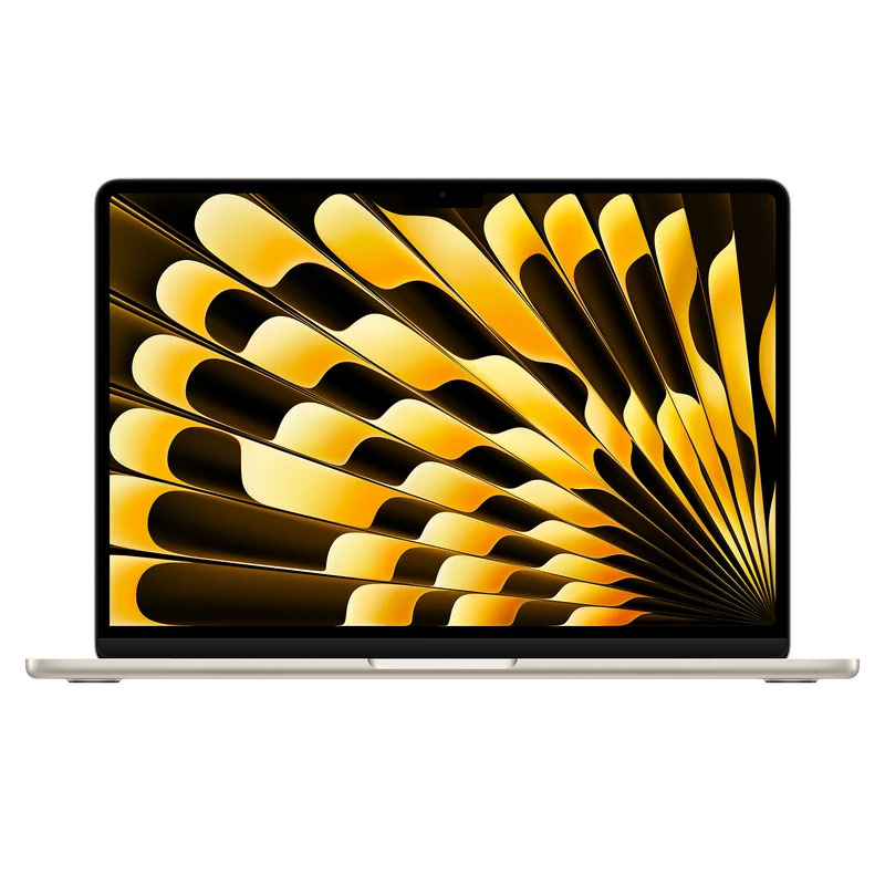 لپ تاپ 13.6 اینچی اپل مدل MacBook Air MW103 2025 LLA-M4-16GB RAM-512GB SSD