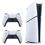 کنسول بازی سونی مدل PlayStation 5 Slim Digital Edition ظرفیت یک ترابایت ریجن 2016B اروپا به همراه دسته اضافه
